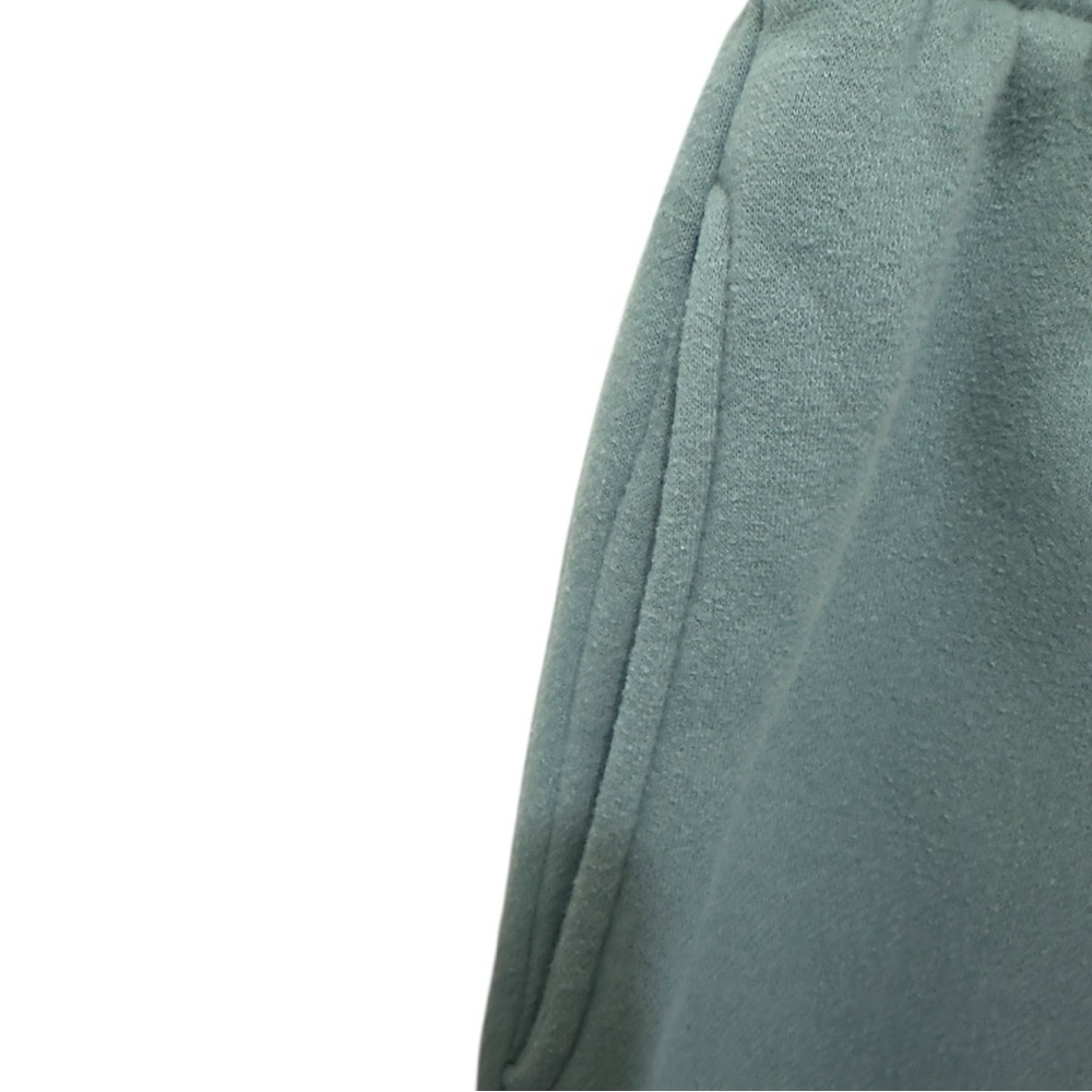 Wild Fable | EUC Teal/Sage Green Cozy Fleece Joggers Wide Leg Sweatpants (M) - Picture 4 of 10